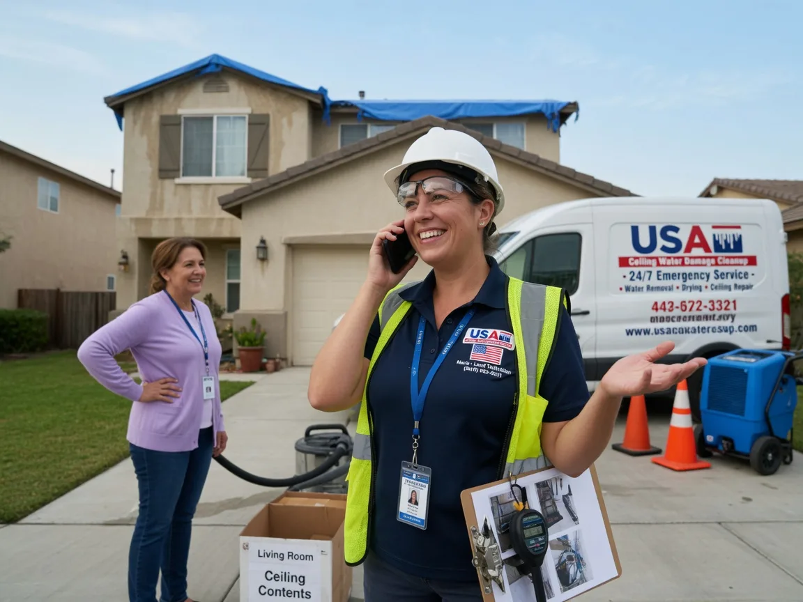 Ceiling Water Damage Restoration Branch, AR FAQs